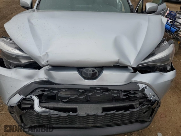 2023 Toyota Corolla Cross Hybrid S with VIN 7MUFBABG7PV004161, listed as a Copart auction lot 53845285 with 21,095 mi miles and Salvage title. Bid and sale history available at DreamBid. Image 11.
