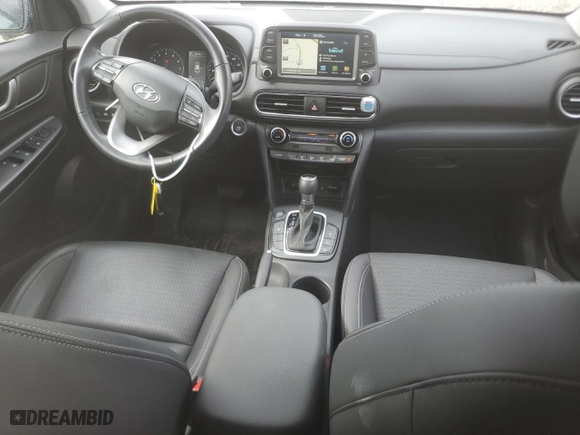 2019 Hyundai Kona Ultimate with VIN KM8K53A51KU351271, listed as a Copart auction lot 79429554 with 32,716 mi miles and Salvage Title. Bid and sale history available at carsss.com. Image 8.