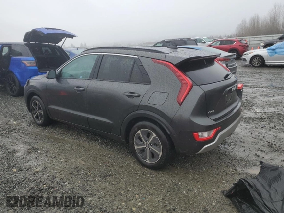 2023 Kia Niro LX with VIN KNDCP3LE7P5098748, listed as a Copart auction lot 45603995 with 23,255 mi miles and Salvage Title. Bid and sale history available at carsss.com. Image 2.