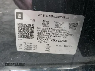 2019 Chevrolet Silverado 3500HD LTZ with VIN 1GC4KXEY1KF187901, listed as a Copart auction lot 50306325 with 74,057 mi miles and Salvage Title. Bid and sale history available at carsss.com. Image 12.