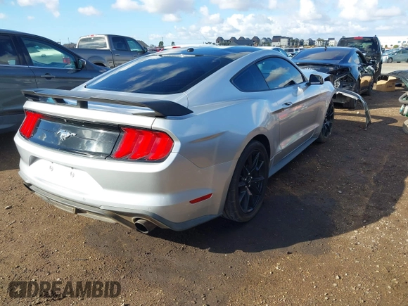 2019 Ford Mustang EcoBoost with VIN 1FA6P8TH5K5151692, listed as a IAAI auction lot 41414802 with 72,793 mi miles and . Bid and sale history available at carsss.com. Image 4.
