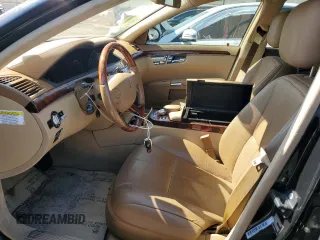 2007 Mercedes-Benz S 550 with VIN WDDNG71X47A119962, listed as a Copart auction lot 54789845 with 202,653 mi miles and Clean Title. Bid and sale history available at DreamBid. Image 7.