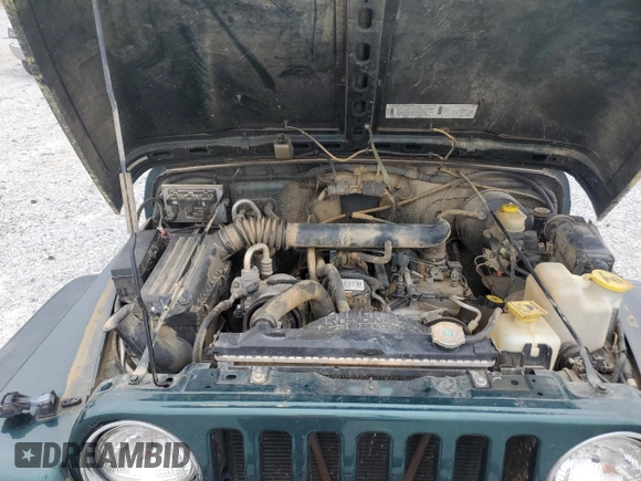 1999 Jeep Wrangler Sahara with VIN 1J4FY49S0XP489462, listed as a Copart auction lot 54750405 with 134,134 mi miles and Non repairable. Bid and sale history available at DreamBid. Image 11.