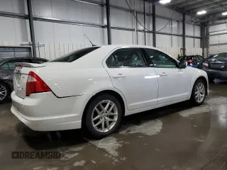 2011 Ford Fusion SEL with VIN 3FAHP0JA2BR345691, listed as a Copart auction lot 52306315 with 104,140 mi miles and Salvage Title. Bid and sale history available at carsss.com. Image 3.