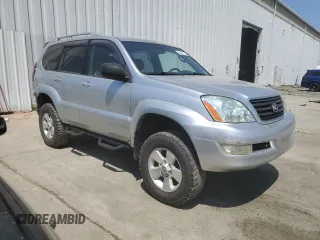 2006 Lexus GX with VIN JTJBT20X760104404, listed as a Copart auction lot 53731715 with 156,604 mi miles and Salvage Title. Bid and sale history available at carsss.com. Image 4.