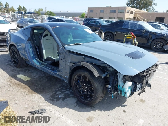 2024 Ford Mustang GT with VIN 1FA6P8CF7R5405332, listed as a IAAI auction lot 42271232 with 19,597 mi miles and . Bid and sale history available at DreamBid. Image 1.