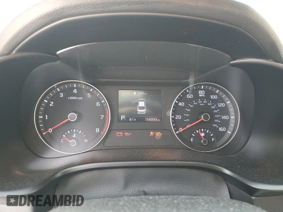 2019 Kia Forte LXS with VIN 3KPF24AD1KE004596, listed as a Copart auction lot 49110775 with 154,333 mi miles and Salvage Title. Bid and sale history available at carsss.com. Image 9.