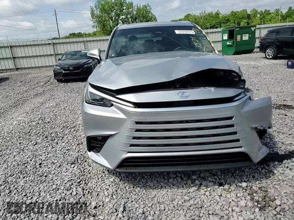 2024 Lexus TX 350 with VIN 5TDAAAB63RS017152, listed as a Copart auction lot 57092415 with 19,635 mi miles and Salvage title. Bid and sale history available at DreamBid. Image 14.