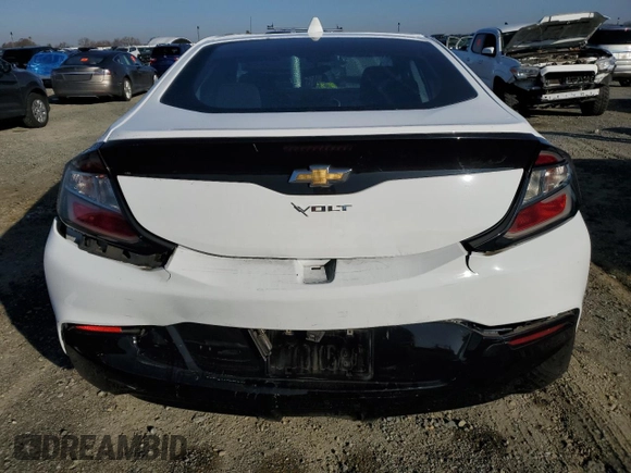 2017 Chevrolet Volt LT with VIN 1G1RC6S56HU209461, listed as a Copart auction lot 38639773 with 59,503 mi miles. Bid and sale history available at carsss.com. Image 6.