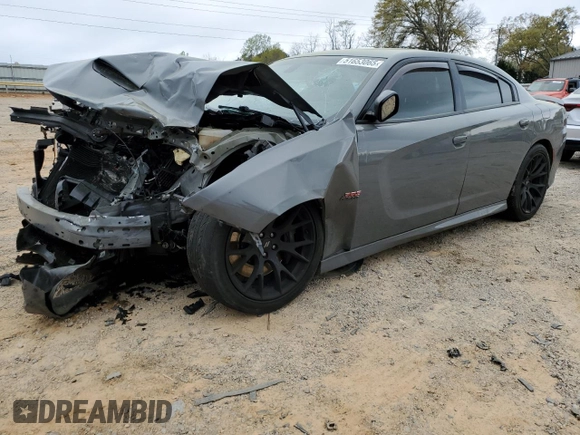 2019 Dodge Charger Scat Pack z VIN 2C3CDXGJ7KH646213, wystawiony jako Copart lot #51653065 z przebiegiem 63 229 mil mil oraz Szkoda całkowita • Salvage title. Historia ofert i sprzedaży dostępna na DreamBid. Obrazek 1.