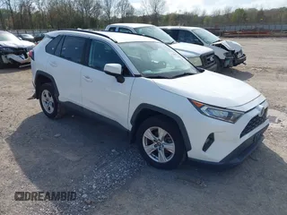 2021 Toyota RAV4 XLE with VIN 2T3W1RFV3MC104192, listed as a IAAI auction lot 41948803 with 100,967 mi miles and . Bid and sale history available at DreamBid. Image 1.
