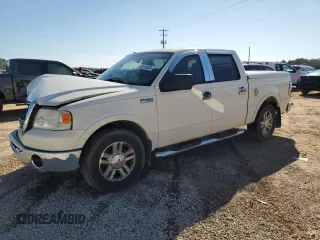 2008 Ford F-150 XLT with VIN 1FTPW12V78KC84321, listed as a Copart auction lot 42813835 with 187,481 mi miles and Salvage Title. Bid and sale history available at carsss.com. Image 1.