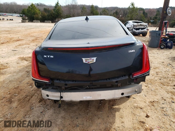 2018 Cadillac XTS Luxury with VIN 2G61M5S38J9147495, listed as a Copart auction lot 45183525 with 106,168 mi miles and Salvage Title. Bid and sale history available at carsss.com. Image 6.