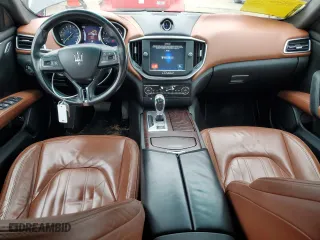 2014 Maserati Ghibli S Q4 with VIN ZAM57RTA3E1089652, listed as a Copart auction lot 42714205 with 89,346 mi miles and Salvage Title. Bid and sale history available at carsss.com. Image 8.