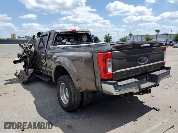 2019 Ford F-350 XL with VIN 1FT8W3DT4KED23335, listed as a Copart auction lot 53704935 with Not provided miles and Non repairable. Bid and sale history available at DreamBid. Image 3.