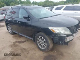 2013 Nissan Pathfinder SL z VIN 5N1AR2MM4DC658021, wystawiony jako IAAI lot #42366360 z przebiegiem 254 620 mil mil oraz . Historia ofert i sprzedaży dostępna na DreamBid. Obrazek 1.
