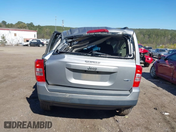 2017 Jeep Patriot High Altitude with VIN 1C4NJPFA4HD148863, listed as a IAAI auction lot 41822279 with 102,519 mi miles and . Bid and sale history available at carsss.com. Image 16.