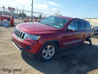2012 Jeep Grand Cherokee Limited with VIN 1C4RJFBG1CC155449, listed as a IAAI auction lot 41845977 with 135,103 mi miles. Bid and sale history available at carsss.com. Image 2.