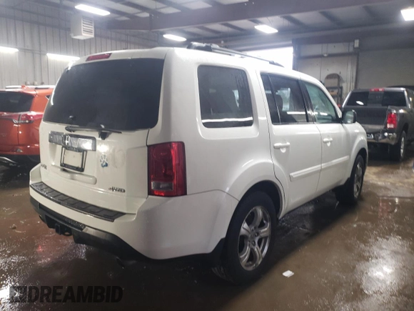 2015 Honda Pilot EX-L z VIN 5FNYF4H79FB025841, wystawiony jako Copart lot #47011015 z przebiegiem 113 762 mil mil oraz Szkoda całkowita • Salvage title. Historia ofert i sprzedaży dostępna na DreamBid. Obrazek 3.