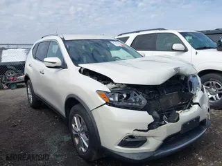 2016 Nissan Rogue S with VIN KNMAT2MV6GP699519, listed as a IAAI auction lot 41453258 with 166,581 mi miles. Bid and sale history available at carsss.com. Image 6.