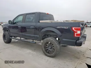 2018 Ford F-150 XL with VIN 1FTEW1E56JKC51982, listed as a Copart auction lot 46106735 with 67,168 mi miles and Salvage Title. Bid and sale history available at carsss.com. Image 2.
