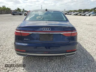 2021 Audi A8 with VIN WAU8DAF81MN007524, listed as a Copart auction lot 47288704 with 27,866 mi miles. Bid and sale history available at carsss.com. Image 6.