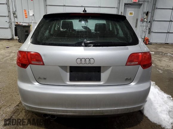2008 Audi A3 S-Line with VIN WAUKD78P88A104973, listed as a Copart auction lot 44370765 with 209,088 mi miles and Salvage Title. Bid and sale history available at carsss.com. Image 6.