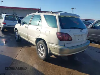 1999 Lexus RX 300 Luxury SUV with VIN JT6GF10U2X0025988, listed as a IAAI auction lot 41760039 with 248,121 mi miles. Bid and sale history available at carsss.com. Image 3.