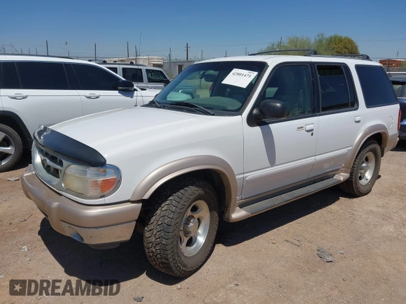 2001 Ford Explorer Eddie Bauer с VIN 1FMZU74E31ZA74970, выставлен на аукционе IAAI как лот 42801471 с пробегом 255 191 миль миль и . История ставок и продаж доступна на DreamBid. Изображение 2.