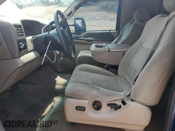 2001 Ford F-350 XL with VIN 1FTSX31S11ED02424, listed as a Copart auction lot 75172884 with 167,592 mi miles and Salvage Title. Bid and sale history available at DreamBid. Image 7.