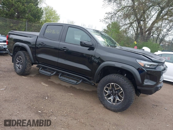 2024 Chevrolet Colorado 4WD ZR2 with VIN 1GCPTFEK4R1270553, listed as a IAAI auction lot 42208616 with 3,700 mi miles and . Bid and sale history available at DreamBid. Image 1.