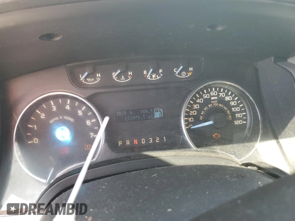 2012 Ford F-150 XL with VIN 1FTFW1EF5CFB56290, listed as a Copart auction lot 74875874 with 233,978 mi miles and Salvage title. Bid and sale history available at DreamBid. Image 9.