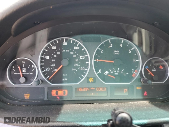 2004 BMW 3 Series 330Ci with VIN WBABD534X4PL13835, listed as a Copart auction lot 58266175 with 136,394 mi miles and Clean title. Bid and sale history available at DreamBid. Image 9.