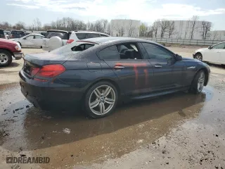 2014 BMW 6 Series 640i xDrive with VIN WBA6B8C57EDZ72380, listed as a Copart auction lot 53613465 with 137,949 mi miles and Salvage Title. Bid and sale history available at carsss.com. Image 3.