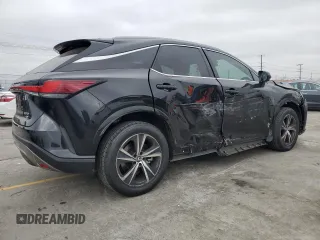 2023 Lexus RX 350h with VIN 2T2BBMCA9PC017082, listed as a Copart auction lot 56201845 with 3,605 mi miles and Salvage title. Bid and sale history available at DreamBid. Image 3.