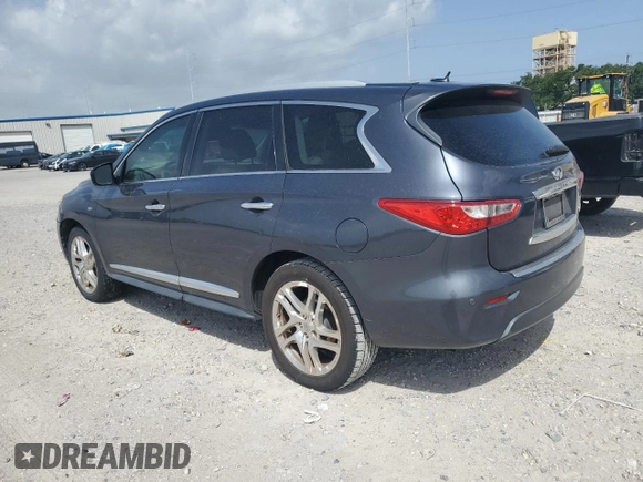 2014 Infiniti QX60 z VIN 5N1AL0MN9EC525769, wystawiony jako Copart lot #62392165 z przebiegiem 196 059 mil mil oraz Szkoda całkowita • Salvage title. Historia ofert i sprzedaży dostępna na DreamBid. Obrazek 2.