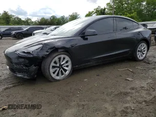 2023 Tesla Model 3 z VIN 5YJ3E1EA3PF451764, wystawiony jako Copart lot #58718705 z przebiegiem 33 965 mil mil oraz Szkoda całkowita • Salvage title. Historia ofert i sprzedaży dostępna na DreamBid. Obrazek 1.