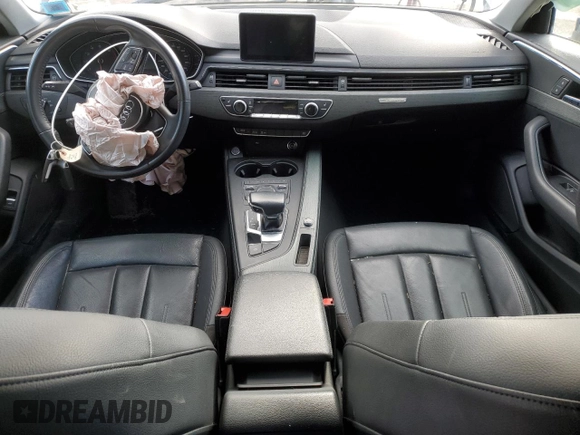 2018 Audi A4 Premium with VIN WAUDNAF46JA143840, listed as a Copart auction lot 45106615 with 0 mi miles and Salvage Title. Bid and sale history available at carsss.com. Image 8.