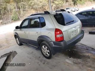 2006 Hyundai Tucson GLS with VIN KM8JN12D56U460604, listed as a Copart auction lot 78459004 with 140,947 mi miles and Salvage Title. Bid and sale history available at carsss.com. Image 2.