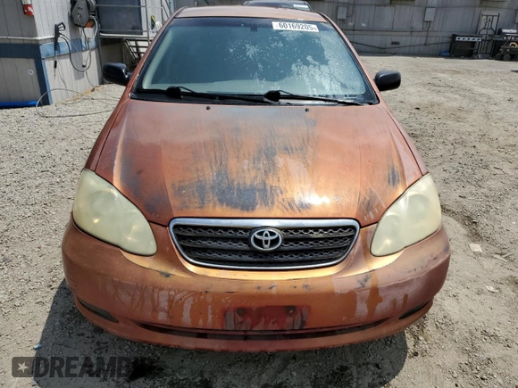 2006 Toyota Corolla CE с VIN 1NXBR32E16Z753266, выставлен на аукционе Copart как лот 60169205 с пробегом 261 662 миль миль и Чистый • Clean title. История ставок и продаж доступна на DreamBid. Изображение 5.