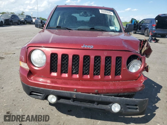 2014 Jeep Patriot Latitude with VIN 1C4NJRFB7ED713512, listed as a Copart auction lot 55595045 with 162,083 mi miles and Clean title. Bid and sale history available at DreamBid. Image 5.