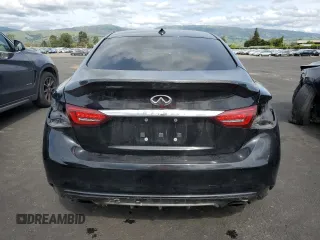 2018 Infiniti Q50 3.0t LUXE with VIN JN1EV7AP2JM590114, listed as a Copart auction lot 52146795 with 89,714 mi miles and Salvage Title. Bid and sale history available at carsss.com. Image 6.