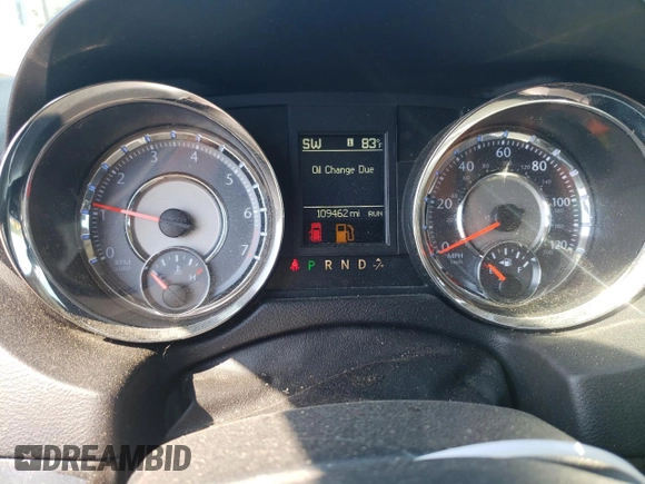 2016 Chrysler Town & Country Touring-L with VIN 2C4RC1CG6GR261131, listed as a Copart auction lot 58635234 with 109,462 mi miles and Salvage Title. Bid and sale history available at carsss.com. Image 9.