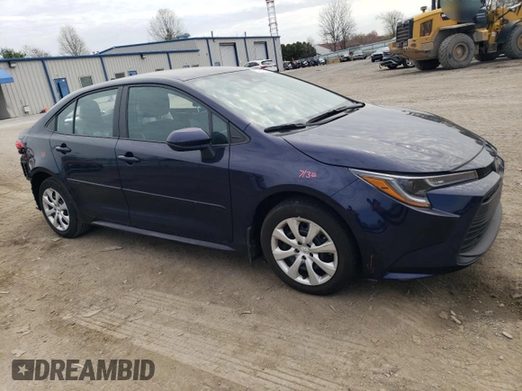 2024 Toyota Corolla LE with VIN 5YFB4MDE5RP161389, listed as a Copart auction lot 52767725 with 12,939 mi miles and Salvage Title. Bid and sale history available at carsss.com. Image 4.