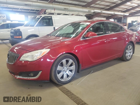 2015 Buick Regal with VIN 2G4GK5EX6F9128698, listed as a Copart auction lot 48689475 with 125,631 mi miles and Clean title. Bid and sale history available at DreamBid. Image 1.