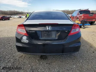 2013 Honda Civic Cpe EX with VIN 2HGFG3B81DH510662, listed as a Copart auction lot 46478855 with 0 mi miles and Salvage Title. Bid and sale history available at carsss.com. Image 6.