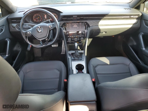 2021 Volkswagen Passat 2.0T R-Line with VIN 1VWMA7A31MC014717, listed as a Copart auction lot 84473574 with 22,971 mi miles and Salvage Title. Bid and sale history available at carsss.com. Image 8.