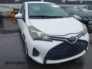 2015 Toyota Yaris L with VIN VNKJTUD30FA030021, listed as a IAAI auction lot 41805928 with 188,849 mi miles and . Bid and sale history available at carsss.com. Image 6.
