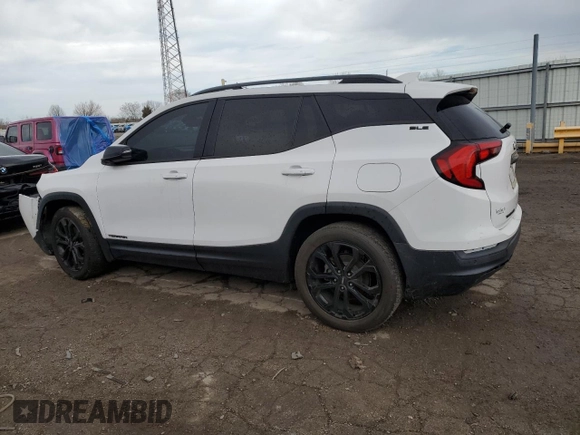 2020 GMC Terrain SLE with VIN 3GKALMEV3LL113055, listed as a Copart auction lot 50298665 with 84,303 mi miles and Clean Title. Bid and sale history available at DreamBid. Image 2.