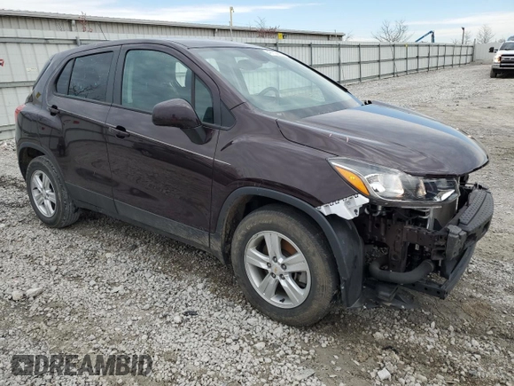 2021 Chevrolet Trax LS with VIN KL7CJKSB1MB314199, listed as a Copart auction lot 49156165 with 69,886 mi miles and Salvage title. Bid and sale history available at DreamBid. Image 4.